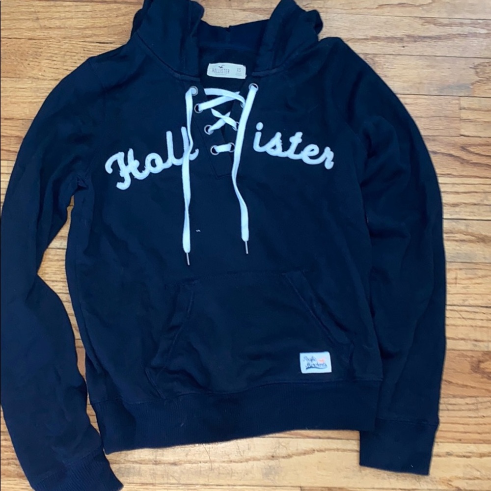 Navy Blue hollister sweater (xs)
